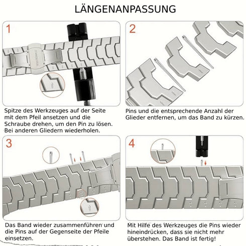 Premium Bracelet Titan Stellar for Apple Watch Ultra 2 | Ultra